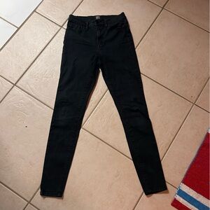 BDG Women's Black High Waist Skinny Jeans.